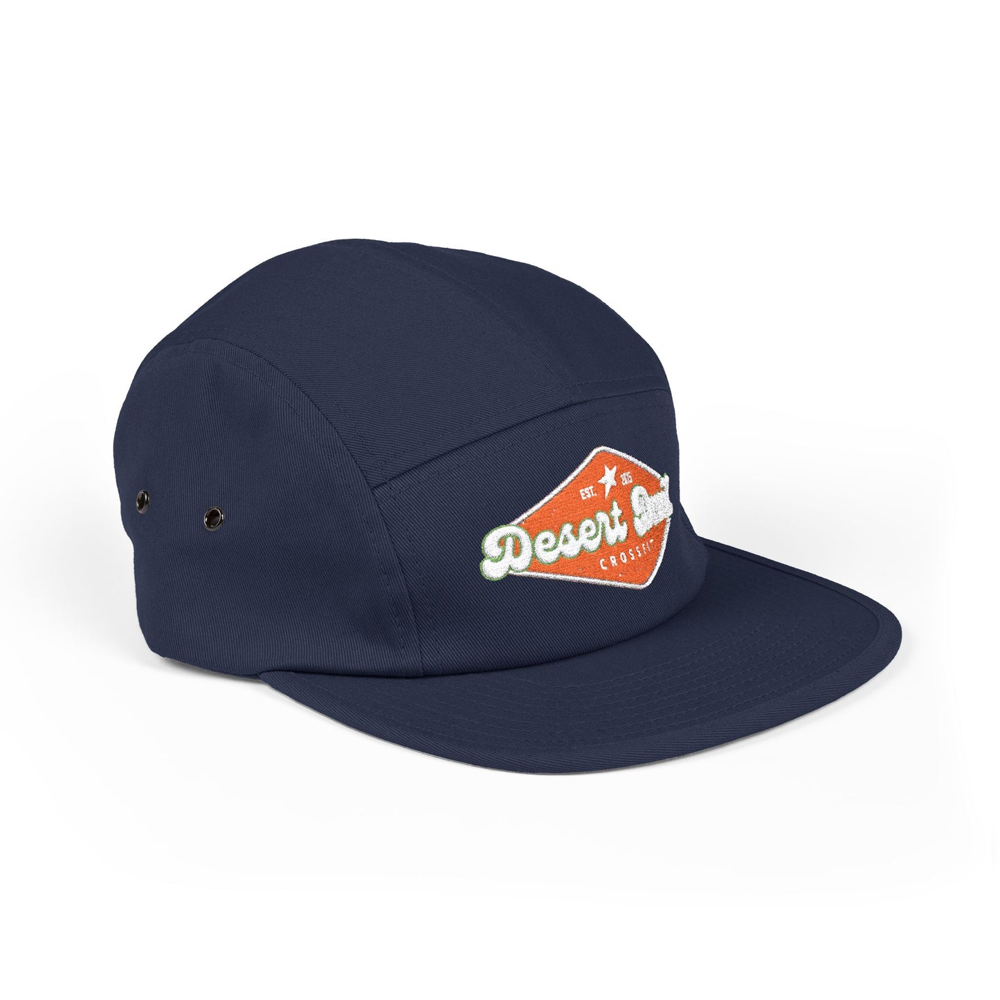 Cool guy 5 panel cap with Embroidered logo