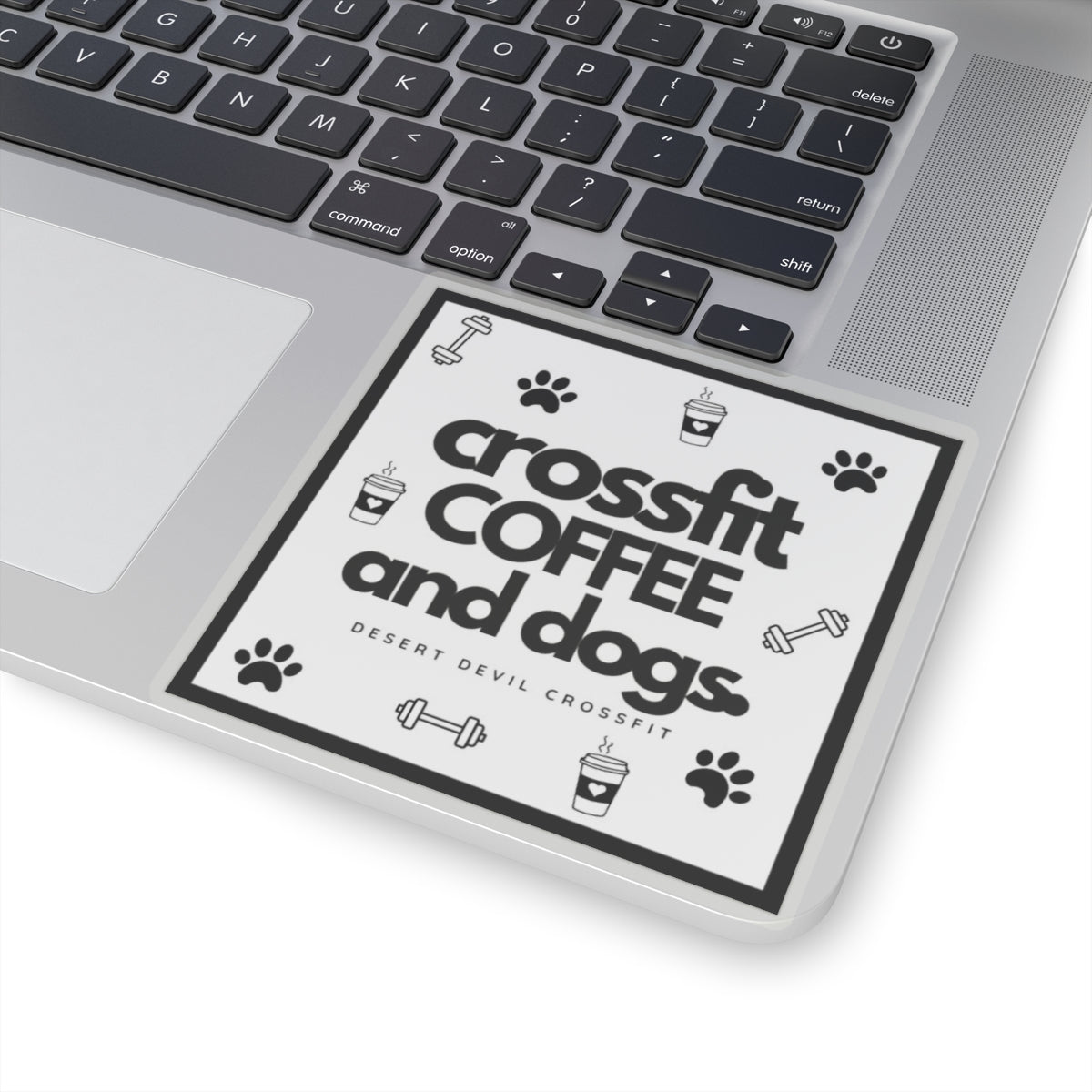 CF Coffee and Dogs Sticker