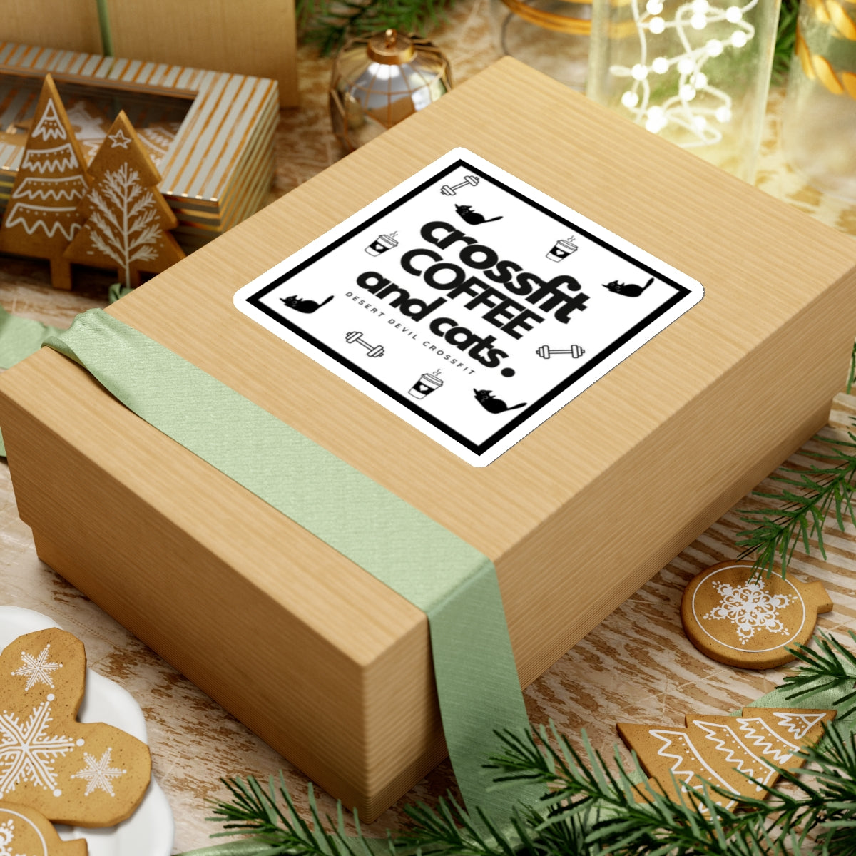 CF Coffee and Cats Sticker