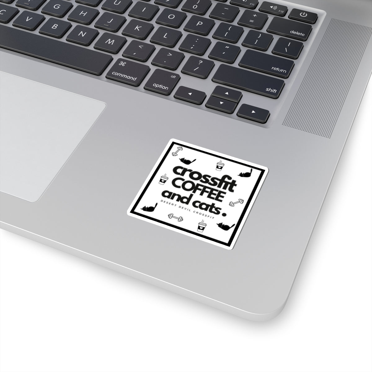 CF Coffee and Cats Sticker