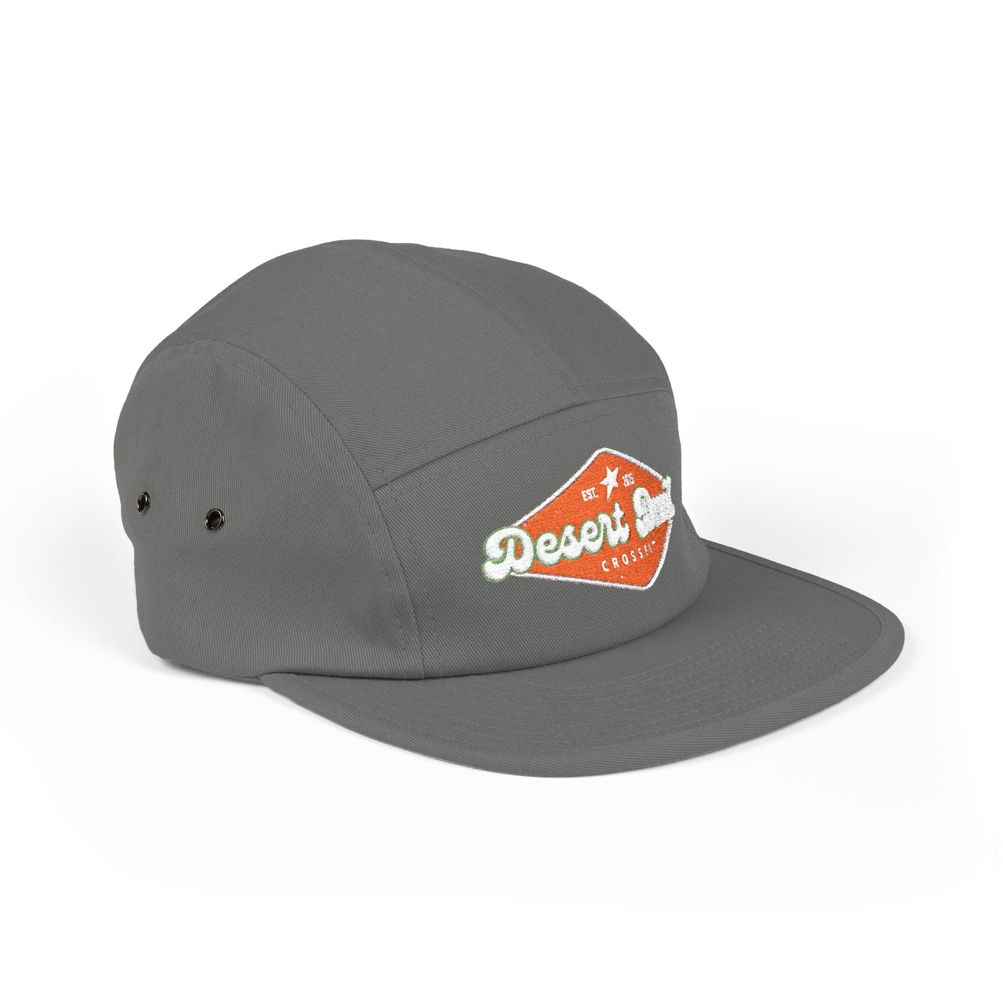 Cool guy 5 panel cap with Embroidered logo