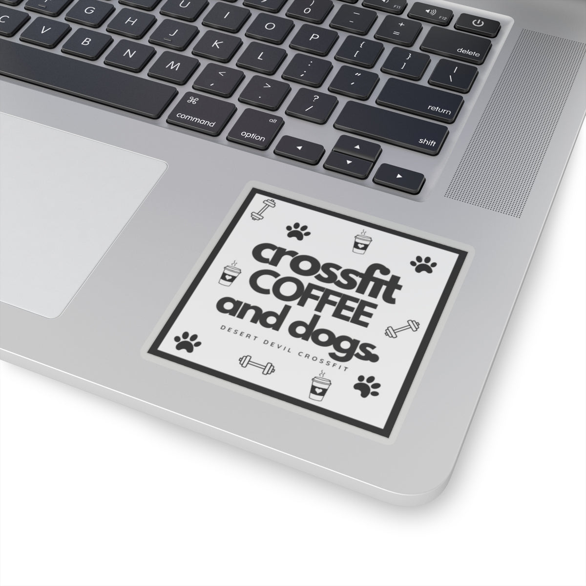 CF Coffee and Dogs Sticker