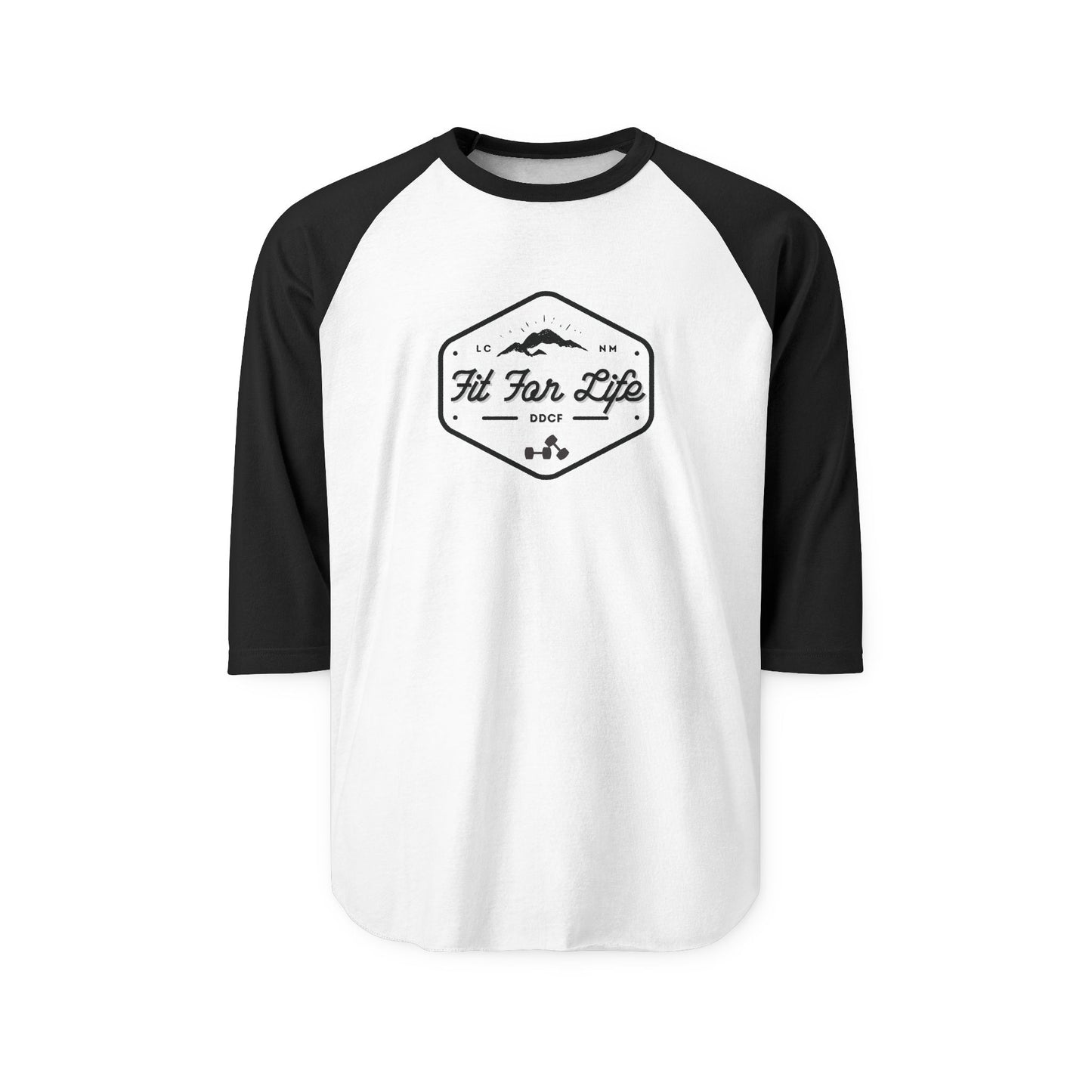 Fit For Life Unisex Baseball Tee
