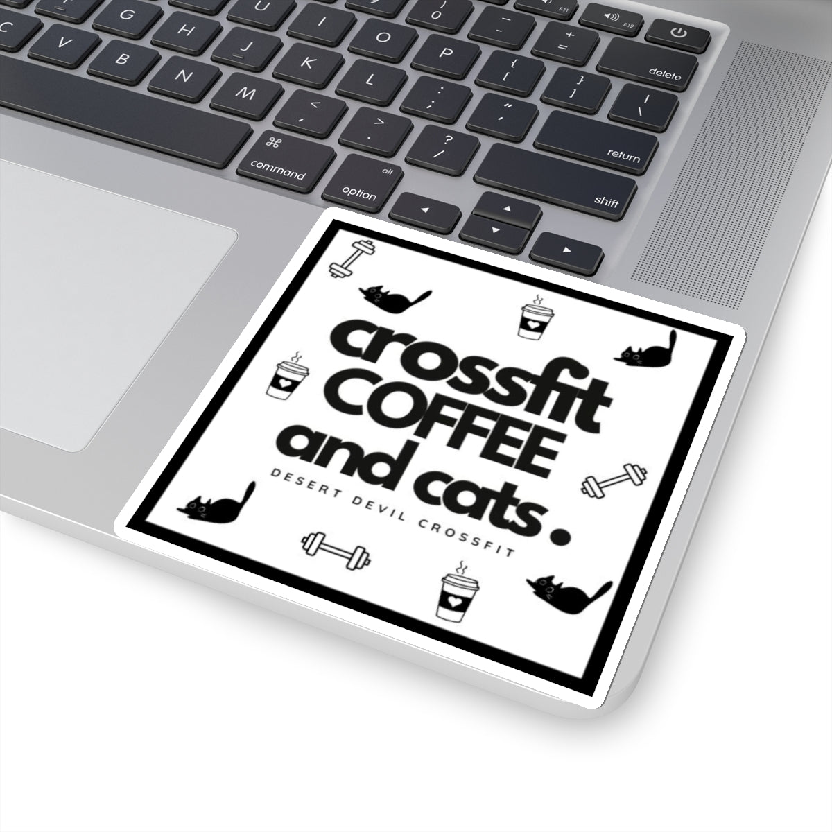 CF Coffee and Cats Sticker