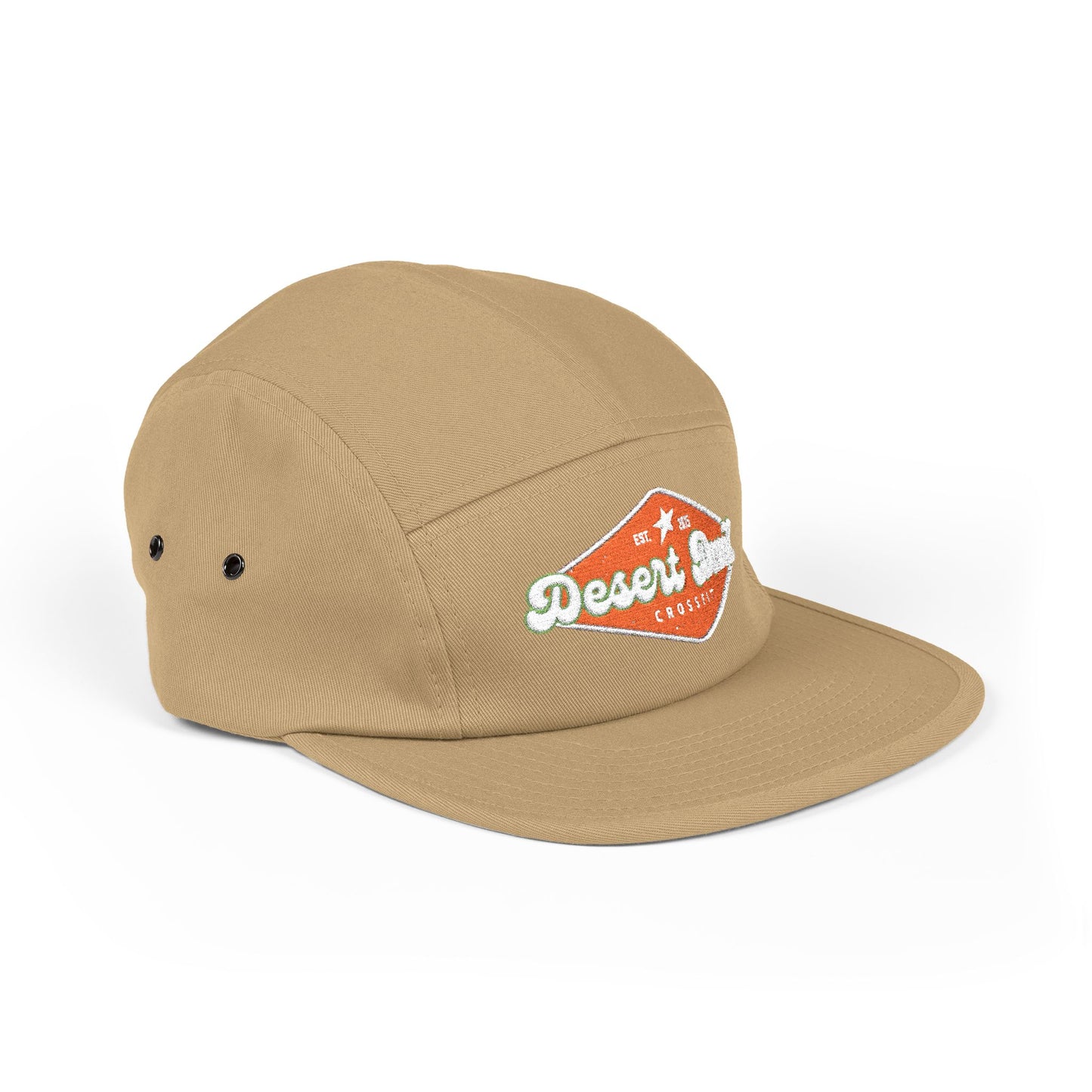 Cool guy 5 panel cap with Embroidered logo