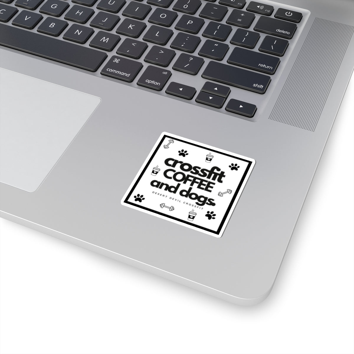 CF Coffee and Dogs Sticker
