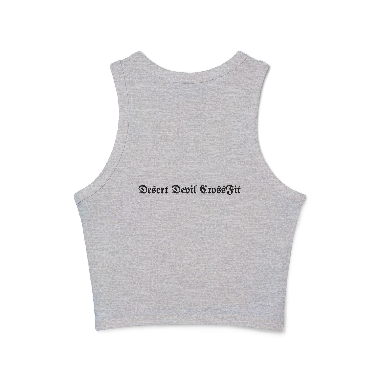 Strong By Choice Ribbed Racerback Tank