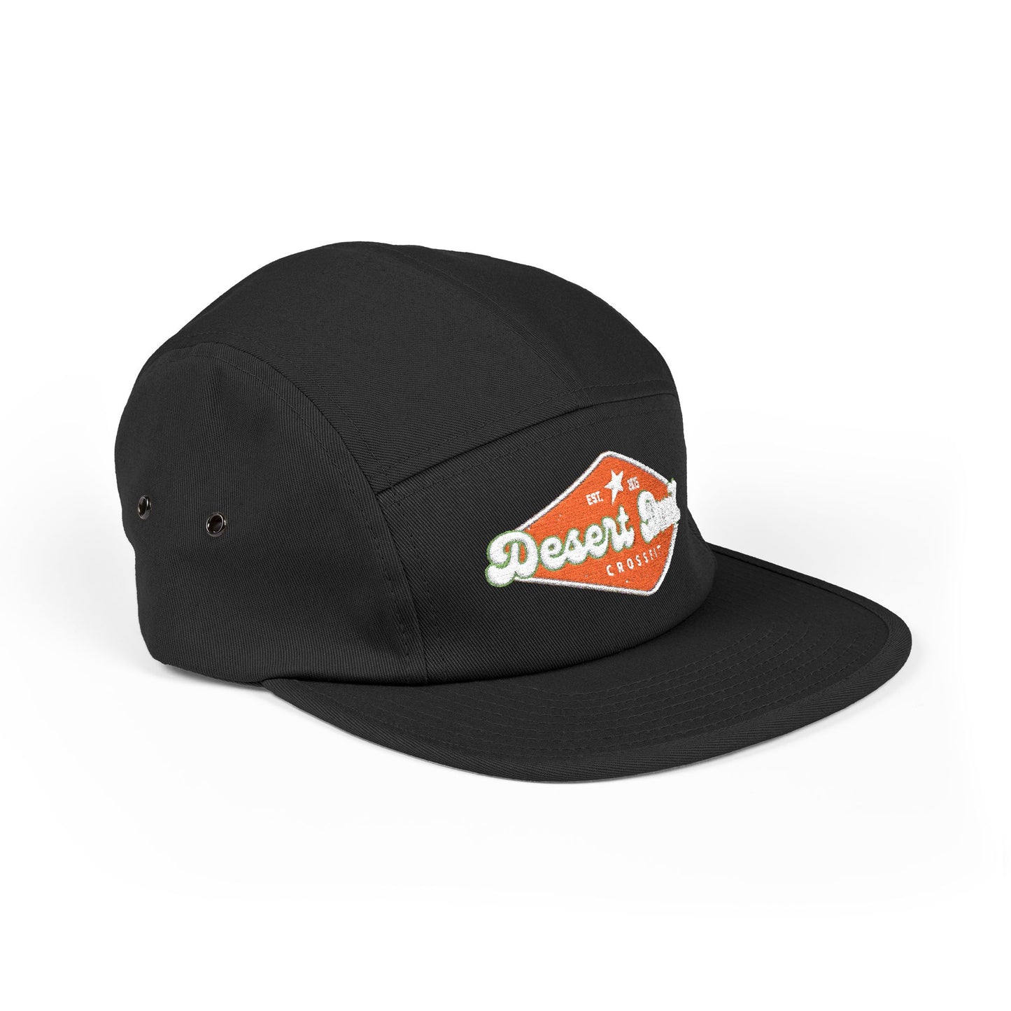 Cool guy 5 panel cap with Embroidered logo