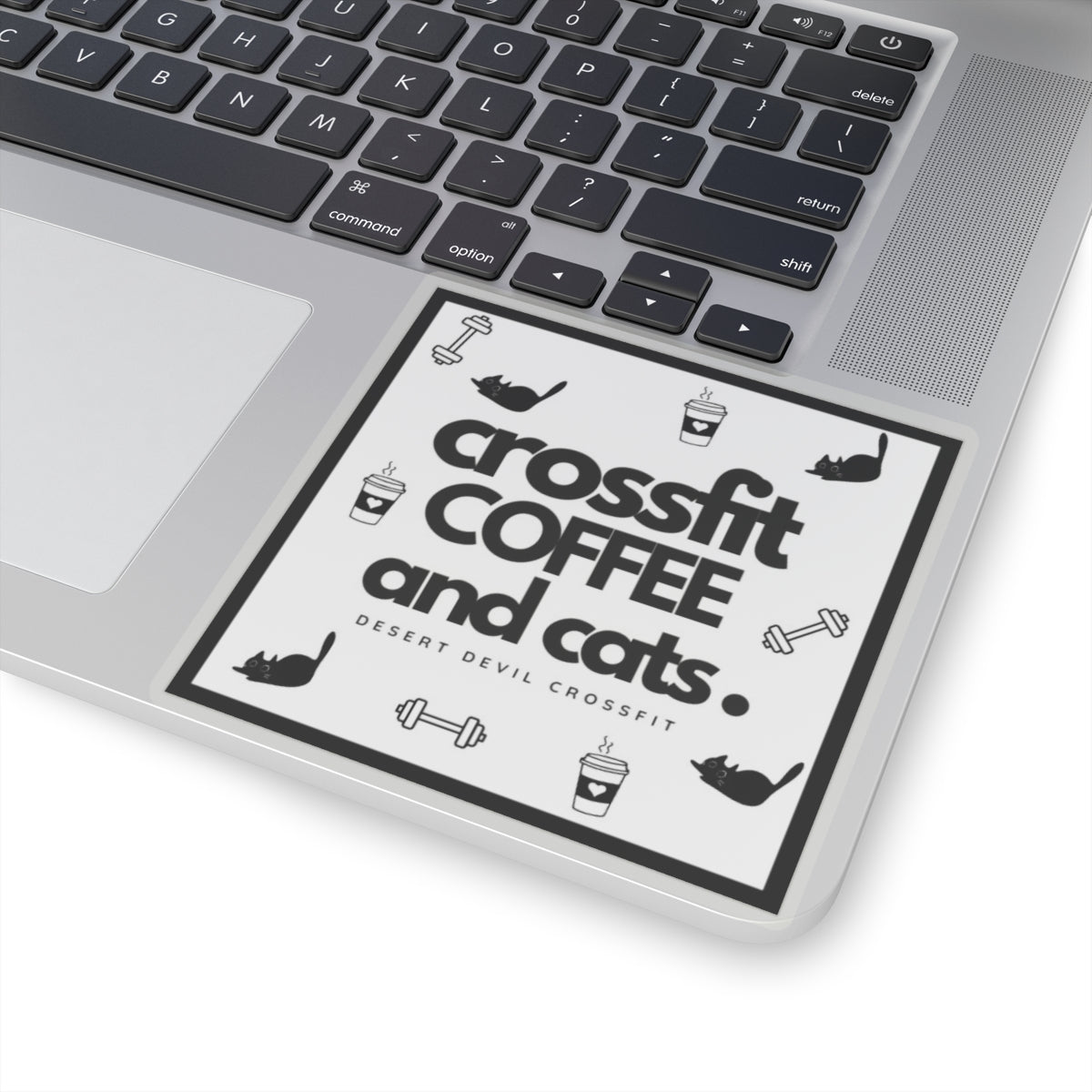 CF Coffee and Cats Sticker