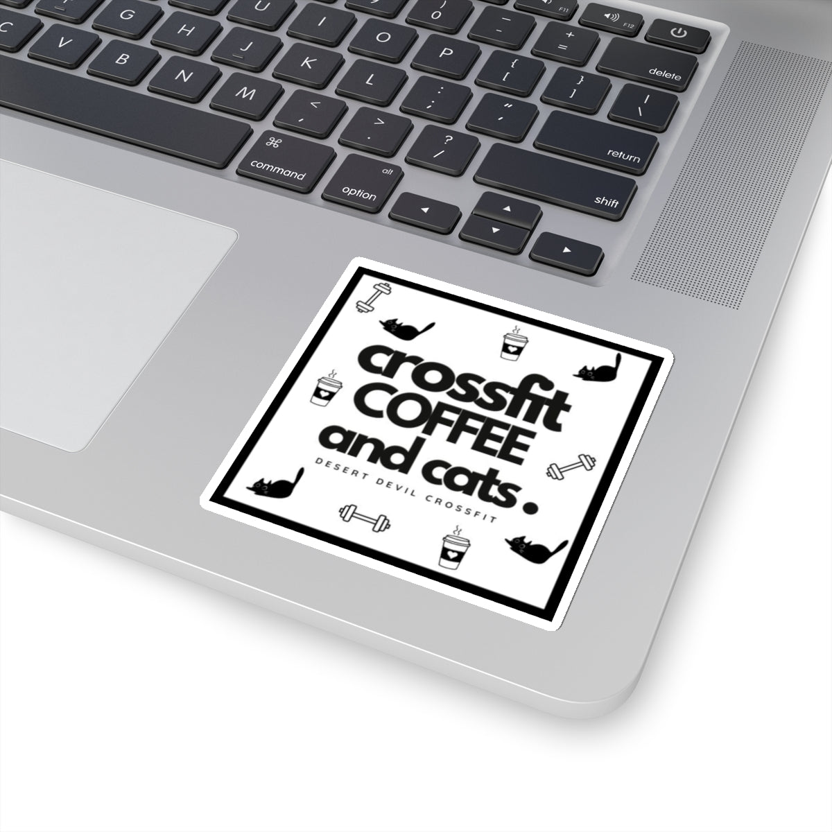 CF Coffee and Cats Sticker