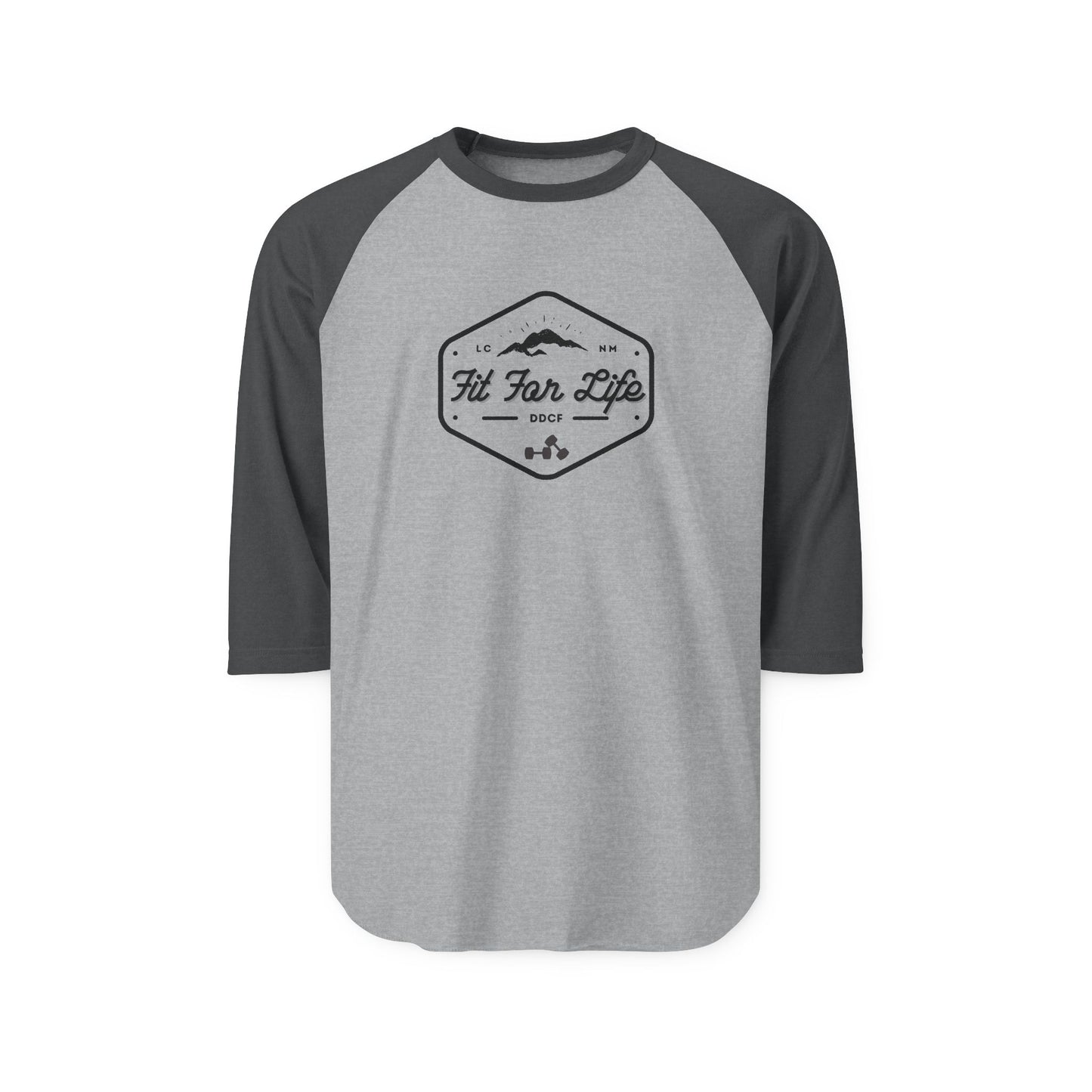 Fit For Life Unisex Baseball Tee