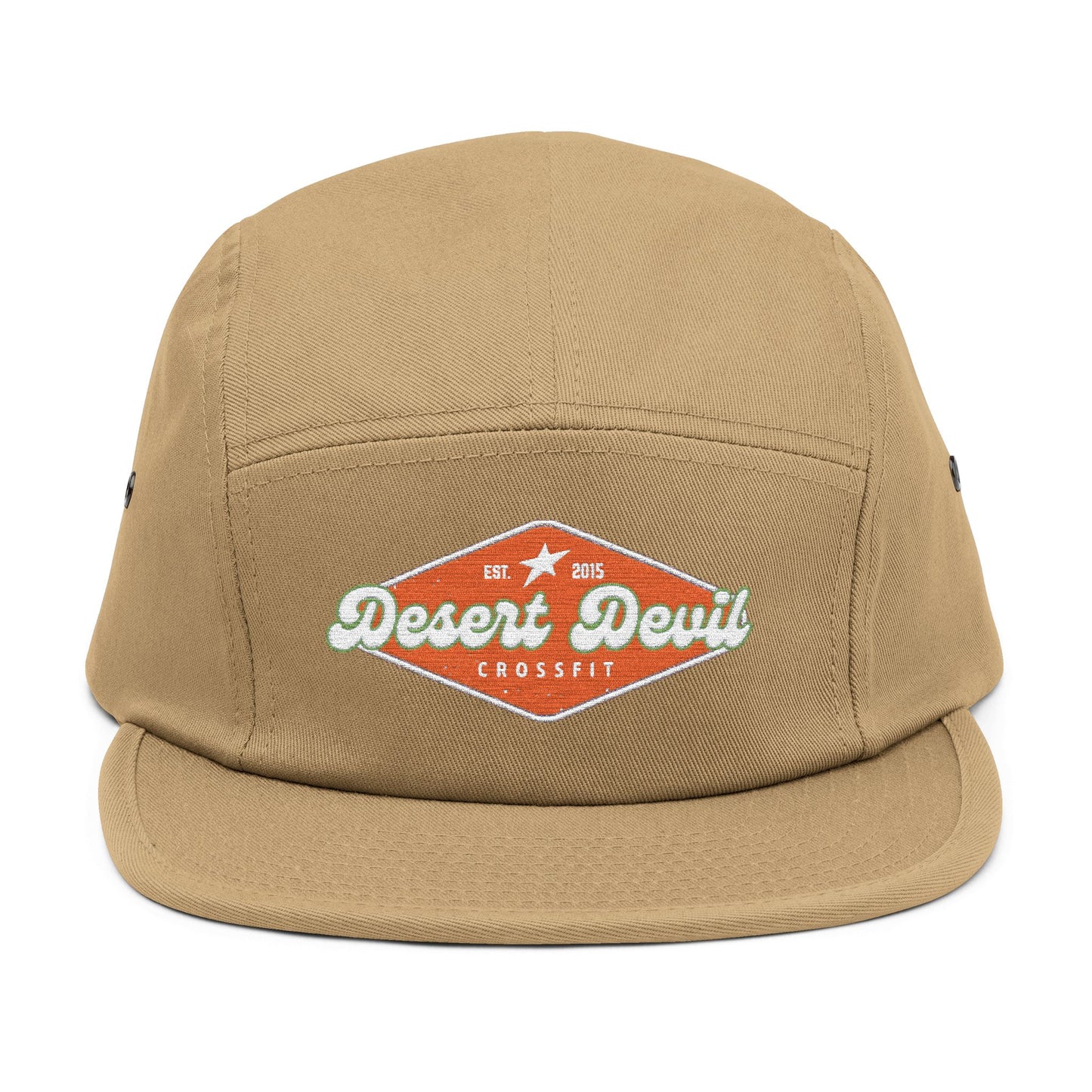 Cool guy 5 panel cap with Embroidered logo