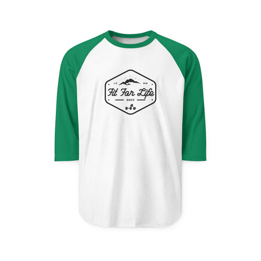 Fit For Life Unisex Baseball Tee