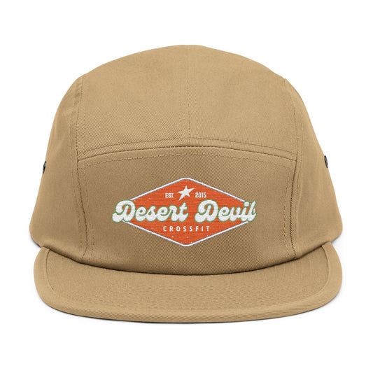 Cool guy 5 panel cap with Embroidered logo